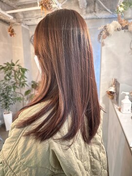 リノ(F’lino) 春色カラー/ダブルカラー#カラー#トリートメント#髪質改善