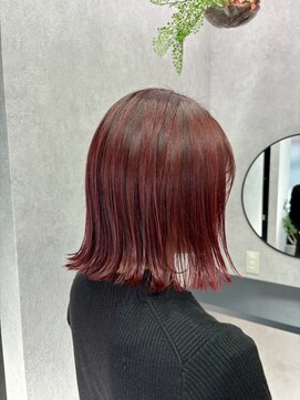 ウル バイ ドット(ulu by dot.) 【仁藤】髪質改善カラー/白髪ぼかしハイライト