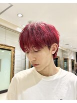 オーバルバイアピッシュ(OVARL by apish) 韓国メンズヘア/ハイトーンカラー/デザインカラー