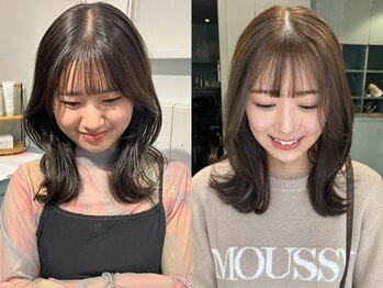 シニエ バイ ビセオ(Signet by VISEO)の写真/[植田駅]透明感のあるアディクシーカラーなどのトレンドカラーがプチプラで叶う◆あなたに似合う旬Hairへ♪