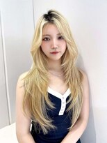 ディーン 岡崎店(DEAN) 韓国レイヤーカット/くびれヘア/艶カラー/髪質改善/ダブルカラー