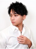 【La fith】センターパート×ツイストスパイラルパーマ