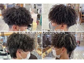 ラ ポルト ドゥ サワ(La Porte de SAWA)の写真/一気に垢抜け印象!高い技術力を持ったスタイリストがあなたに似合うパーマデザインを一緒に見つけます◎