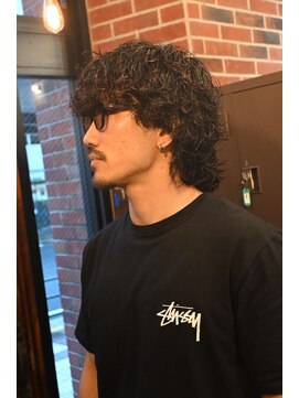 シェノン オム 梅田(CHAINON HOMME) MEN'S HAIR/ハイライト/波巻き/波巻きウルフ/ウルフパーマ