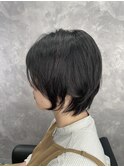 くせ毛を活かしたショートカット【中野美容室】
