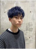 暗色ネイビーブルー