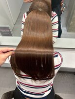 キング 梅田店(K!ng)&nbsp;韓国オルチャンレイヤーカット透明感カラー顔まわり前髪カット