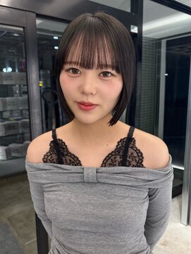 ノエロク 岐阜(noe rok) ショートボブ/韓国/ボブ/髪質改善/縮毛矯正/岐阜s40