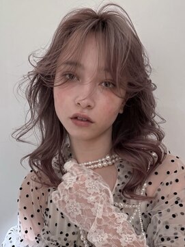 ロンドアンメゾン 原宿(Lond un Maison.) 大人ガーリー/似合わせカット/ミディアムレイヤーカット/原宿