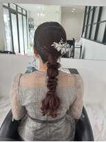 クロス ツー(COROSS2) あみおろし/へアセット/お呼ばれヘア/結婚式ヘア/岡山