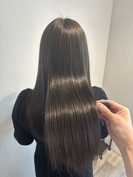 トリムバイエンヴィ(tlim by ENVY) 髪質改善カラー×グレージュ×髪質改善トリートメント