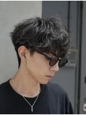 シャドウパーマツイストスパイラルパーマルーズパーマメンズヘア