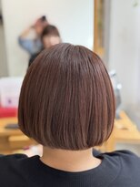 アトリエ リブコ(atelier L.I.B.Co) オレンジブラウンボブ