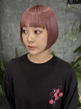 グラック(glac) minibob × pink