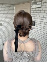 フェリーチェ 六本木店(Felice)&nbsp;シニヨン アップスタイル 上品 ブライダル 参列 お呼ばれヘア