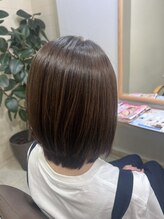 アン フィックス aun fix店&nbsp;キラ髪で叶う大人美人ショートボブ