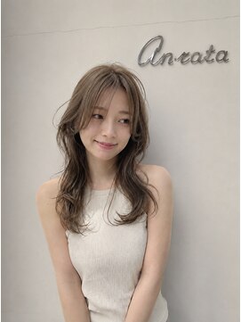 アンラタ(anrata) オリーブミルクベージュ