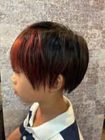 エイム ヘア デザイン 町田店(eim hair design) キッズカット/レッドメッシュ/メンズカット/マッシュ