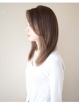 エル(LE)&nbsp;ヴェールウェーブブルージュ似アシメ合わせカットセミロング