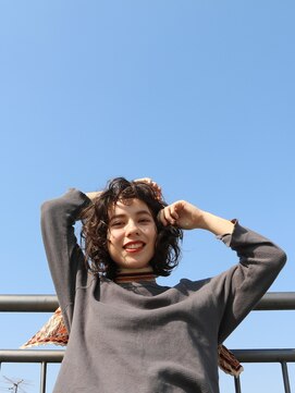 ドロップ(drop) くせ毛風ウェーブボブ〔表参道青山/drop〕