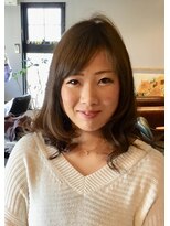 ヘアーデザイン ステディ(HAIR DESIGN STEADY)&nbsp;落ち着いたグレージュカラー