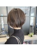 ナチュラルショートボブ