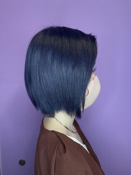 アンリップ ジー(salon unripG) m.mネイビーカラー