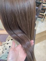 髪質改善＊20代30代40代＊ミルクティーカラー【ZinaCENTRAL】