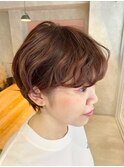 20代30代40代☆外国人風ショート☆マッシュラインが可愛い