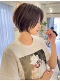 【ロンドカスティーヨ】 くびれ高め前下がりショート