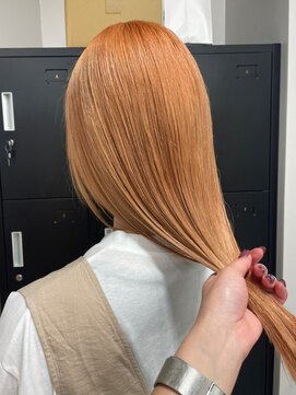 ベレーザ 渋谷(BELEZA) 2250ハイトーンカラーネオンカラーこなれヘアルーズヘアボブ