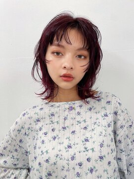 レコ 渋谷(LECO) ワインレッドウルフ