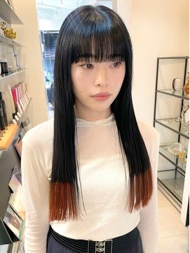 シータ(sheta) 【表参道sheta/中澤】ヘルシースタイルロングヘアデザインカラー