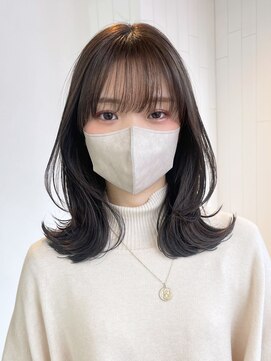 アイティーバイアルバム 下北沢店(IT by ALBUM) くびれレイヤー_大人ガーリーチョコレートプリカール_ba440061