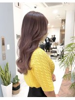 ビューエヒメ(VIEW EHIME)&nbsp;韓国×顔まわりカット×レイヤーカット×グレージュ