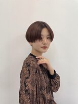 【ハンサムショート】【前髪なしショート】