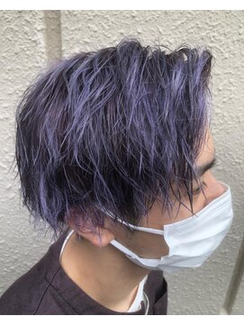 ディスパッチヘアー 甲子園店(DISPATCH HAIR) バイオレットカラースタイル