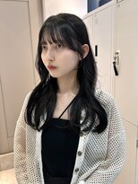 サンド 池袋(sand)&nbsp;韓国風ヘア/ワンホンヘア/ベージュカラー/顔周りカット