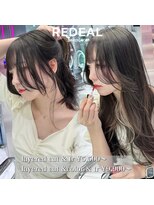 レディアル 渋谷(REDEAL)&nbsp;ワンホンヘア/韓国ヘア/前髪[レイヤーカット/渋谷]