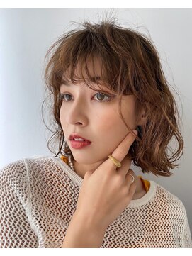 ネオリーブアイム 横浜西口店(Neolive aim) 外国人風ベージュゆるふわボブ♪【横浜】