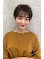 アンバー 池袋(amber)&nbsp;ハンサムショート/ニュアンスパーマ/前髪[池袋駅]