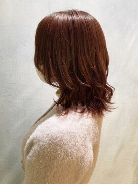 リコラックスビー 中百舌鳥(LICO LUXBE) レイヤーカット_ピンクベージュ