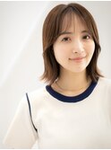 《鹿野》*ぱつっと外ハネ*ボブ*ショート*前髪カット