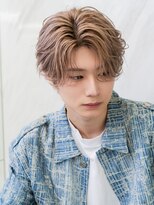 メンズヘアセンス 渋谷(MEN'S HAIR SENSE) 毛流れセンターパートカルマスタイルニュアンスパーマmen's/眉毛