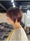 大人可愛い20代30代40代◎ショートヘア毛先カール
