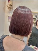 #ヘアカラーピンク