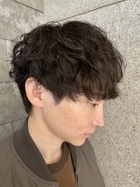 ニアウ 伊勢崎連取店(Niau)&nbsp;メンズマッシュシャドウパーマメンズパーマ