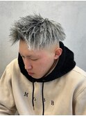 パイルツイスト×ホワイトハイライト