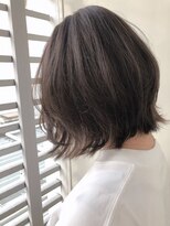 ジーナ 船橋(Zina)&nbsp;髪質改善＊マチルダボブアッシュカラー＊美髪【Zina船橋】