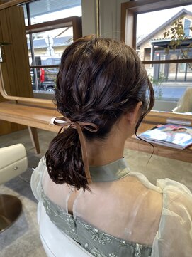 フラム(fulam) ローポニーヘアセット